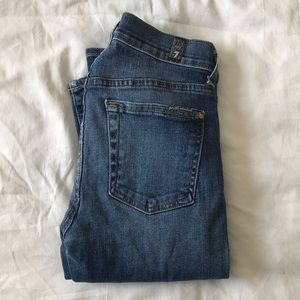 7 for all Mankind: the ankle skinny